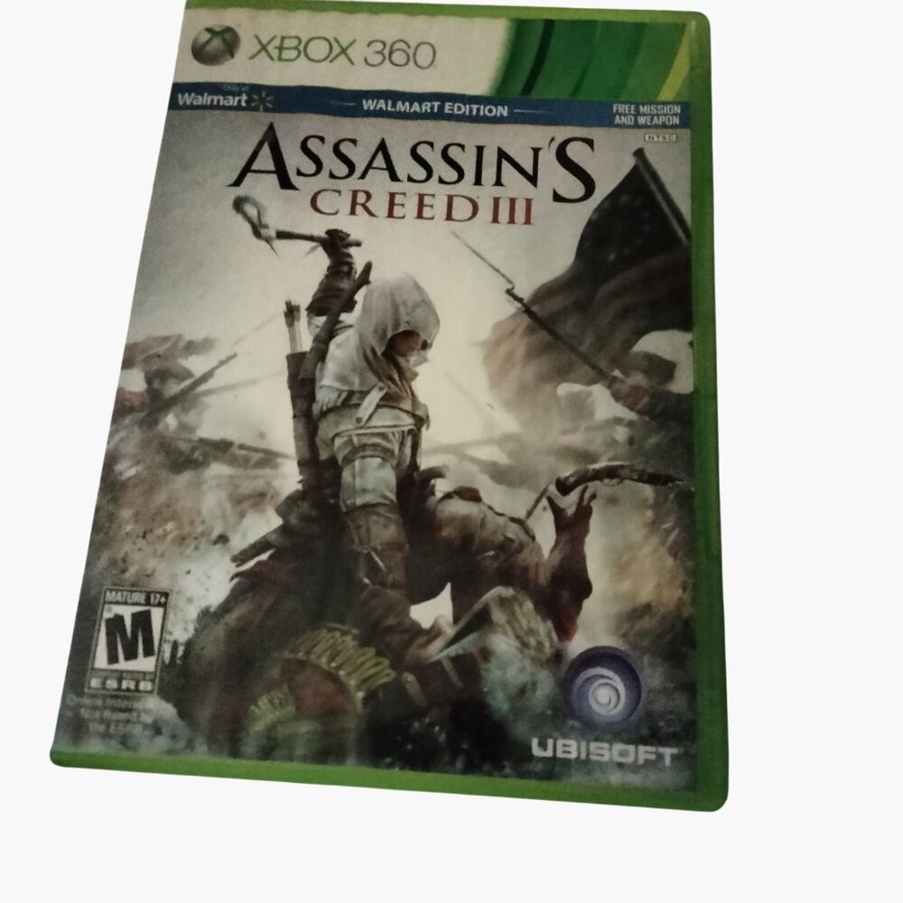 Assassins Creed III Xbox 360 Game
